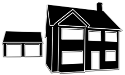 Large Detached house illustration