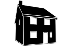 Detached house illustration