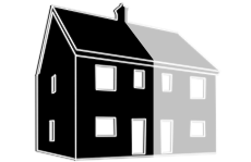 Semi-Detached house illustration