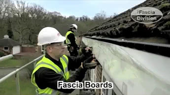 Fitting UPVC Fascias