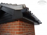 UPVC Black Ash Fascia and Soffit, UPVC Black Square Guttering