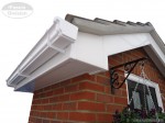 UPVC White Fascias and Soffits, UPVC White Ogee Guttering