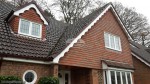 Ogee guttering, decorative fascias and soffits, Haslemere, Surrey