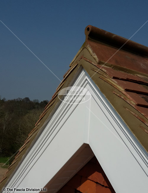 UPVC bargeboard and soffit replacement in Shedfield 