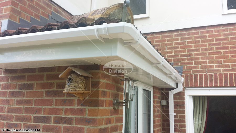 Replacement guttering in Whiteley, Fareham, Hampshire