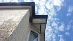 Black ash fascia, white soffit replacement Shirley, Southampton