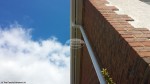 White fascia and soffit with UPVC guttering, Havant, Hampshire