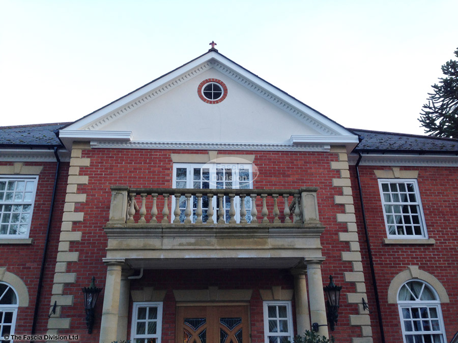 Custom fascia and soffit installation by The Fascia Division