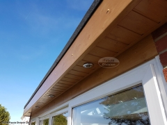 Install new LED lighting in new soffits Waterlooville