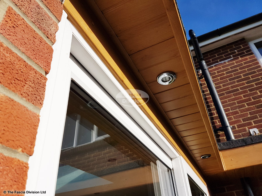 Replace fascias and soffits install new LED lighting Waterlooville