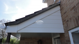 Replacement fascia soffit guttering recent replacement