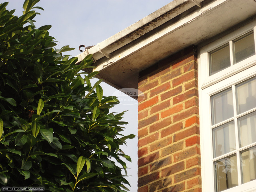 complete replacement of fascia soffit and guttering with new