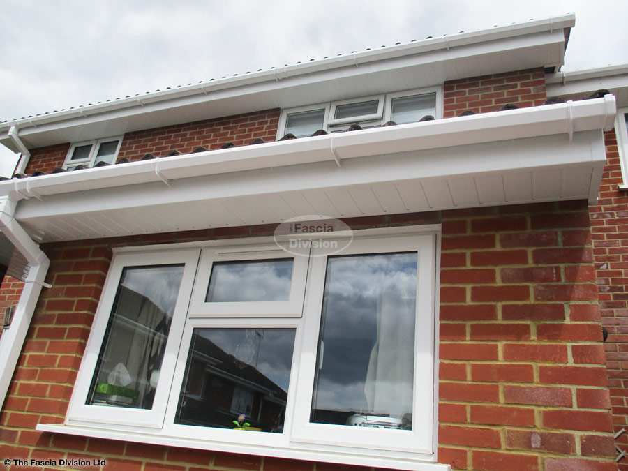 Soffit, fascia and square guttering replacement
