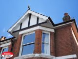 fascias soffits guttering with decorative concave bargeboards