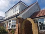 Hardieplank cladding, fascia, soffit and guttering installation
