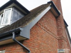 Anthracite grey upvc fascias and guttering fitters