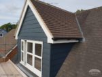 Coastline cladding installation dormer window