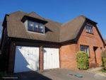 New fascia, soffits and guttering on a detached house