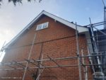 Gable end with new fascia and soffits