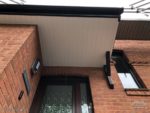 New black fascias and white cladding