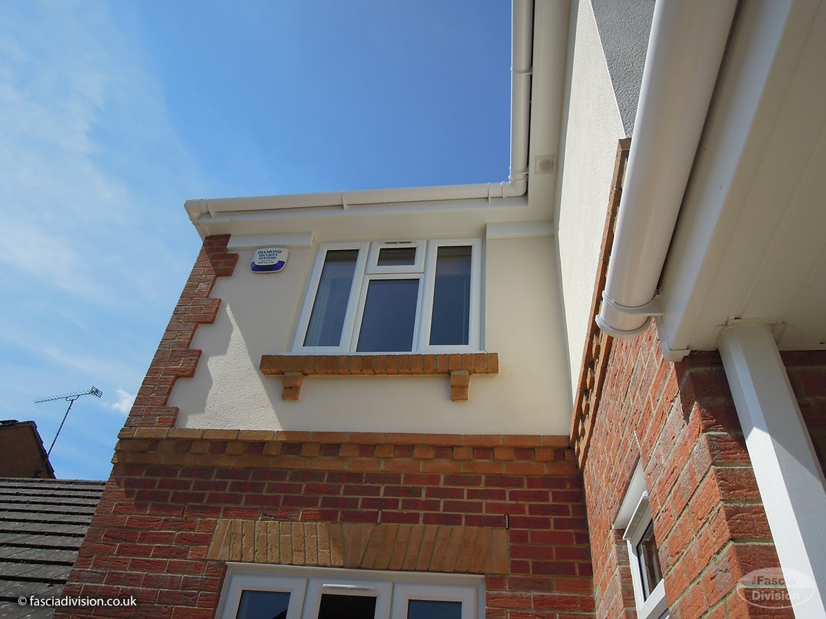 Fascias, soffits and guttering new installation
