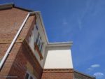 White fascia soffit and guttering