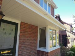 New square guttering, fascia and soffits