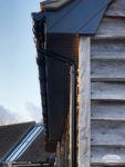 Anthracite fascia, soffits and guttering