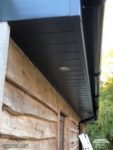 Anthracite soffits with LED lighting