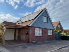 Hardie Plank cladding with white fascias and soffits