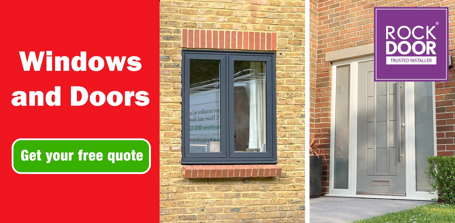 Windows and Door Banner tablet