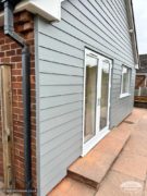 Grey Slate Hardieplank cladding Scunthorpe