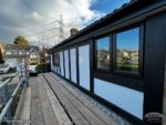 Black fascia, black mock Tudor