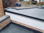 New EPDM flat roofing rebuild