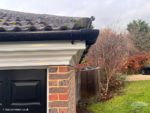 New UPVC fascia, soffit guttering and cornicing on garage