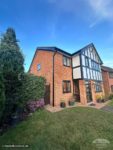 New mock Tudor white render board Telford