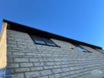 Black fascia, soffits, with black guttering