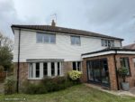 Hardie Plank cladding on a detached house