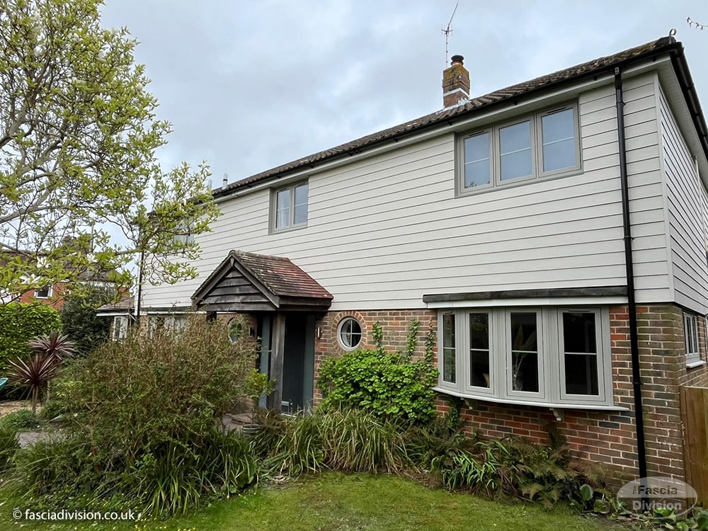 Cobblestone Hardie Plank cladding