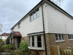 Cobblestone Hardie Plank cladding on a house in Havant