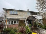 Old pvc cladding on a house in Havant