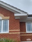 white decorative fascia and trims
