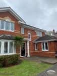 Decorative fascia, white soffits and white square guttering