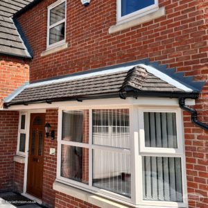 Bay window fascia, soffit and guttering replacement in scunthorpe