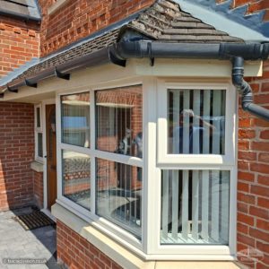 Before fascia and soffit replacement in Scunthorpe
