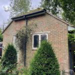 New fascia, soffits and guttering on half hip roof