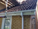 White square guttering with white fascia and soffit in Watford