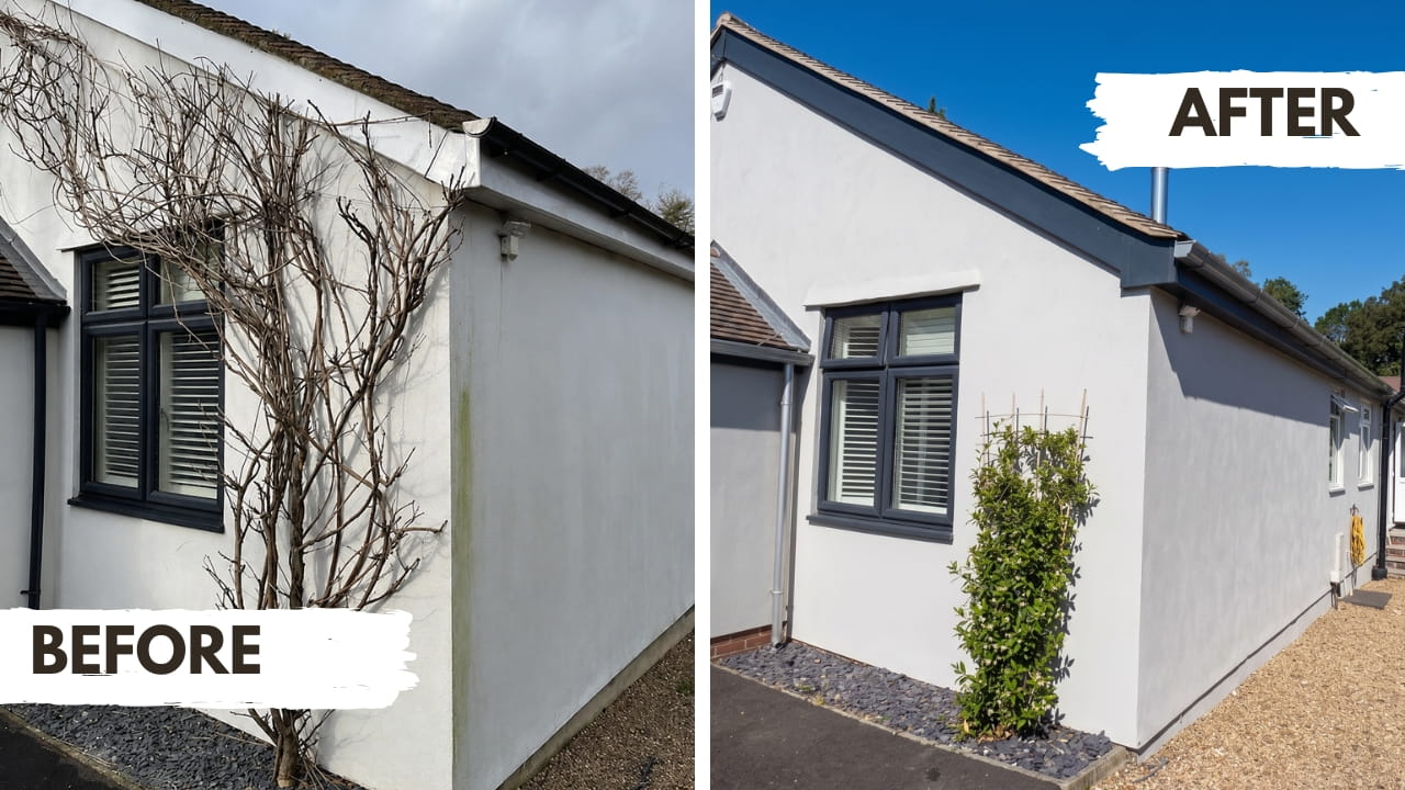 Anthracite uPVC Fascias & Seamless Stainless Steel Guttering